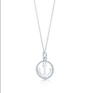 Tiffany & Co twist anchor necklace